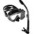 Kit De Mergulho Máscara Cressi Pano 3 Snorkel Supernova Dry - Imagem 3