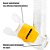 Kit Mergulho Cressi Importado Mascara Frameless Snorkel Tao - Imagem 8
