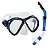 Kit Mergulho Máscara Onix Silicone Snorkel Com Válvula Sk-09 - Imagem 4