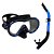 Kit Mergulho Máscara Silicone Fox Snorkel Com Válvula Sk-09 - Imagem 2