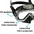 Kit De Mergulho Cressi Sirena E Snorkel Gringo Silicone - Imagem 4