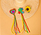 Broche/Presilha Girassol - Imagem 2