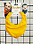 Babador Bandana Amarelo - Imagem 1