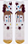Meia Cantarola Collab com Mini Melissa Wonderland Horse - Imagem 1