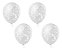 Balão Bexiga Arabesco Branco Clear 10 - 25uni - Imagem 3