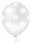 Balão Bexiga Bolinhas Branco - 25 Unid - Pic Pic - Imagem 2
