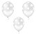 Balão Bexiga Bolinhas Branco - 25 Unid - Pic Pic - Imagem 3