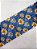 Tecido Digital 50x70 - Flor amarela com fundo azul - Imagem 1