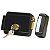 Fechadura Elétrica Reversivel 12V Preta PT-750 Protection - Imagem 1