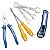 Kit Ferramentas com Alicate Estilete Chaves de Fenda e Chaves Fixas 7 Peças 43409103 Tramontina - Imagem 2