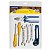 Kit Ferramentas com Alicate Estilete Chaves de Fenda e Chaves Fixas 7 Peças 43409103 Tramontina - Imagem 3