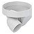 Corpo Ralo 100x40MM com Saída Articulado 27279210 Tigre - Imagem 1