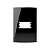 Placa 4X2 para 1 Módulo Inova Pro Class Black Piano Alumbra - Imagem 1