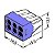 Conector de Emenda 6 Polos 2,5MM 773-106 24A Wago - Imagem 2