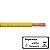 Cabo Flexivel 0,50MM Amarelo Rolo com 100M Cobrecom - Imagem 2