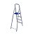 Escada Aluminio Abrir 4 Degraus 1,34mt 5102 Mor - Imagem 2