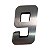 Numero Residencial Quadrado 3D Aco 9 Numeral - Imagem 2