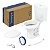 Kit Bacia com Caixa Acoplada, Assento, Anel de Vedação e Fixação Branco Zip Incepa - Imagem 2