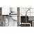 Ligação Flexível com Registro de Esfera Integrado para Água MXF 1/2X0,40CM 250146 Inox Blukit - Imagem 2