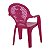 Cadeira Infantil Catty em Polipropileno Estampado 92264060 Rosa Tramontina - Imagem 3