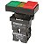 Botão Duplo Iluminado TRP2 EW8465 1NA+1NF com Base de Plástico 58015905 Tramontina - Imagem 1