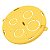 Fundo para Caixa de Embutir Octogonal 4x4 Amarelo 57500007 Tramontina - Imagem 1