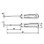 Chave de Fenda 5x100MM Ponta Chata 44110/021 Tramontina - Imagem 2