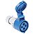Tomada de Acoplamento Industrial 3P+T 16 A 220-250Vca 9H Tramontina - Imagem 1