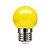Lâmpada Bolinha LED 1W 220V E27 Amarela Taschibra - Imagem 1