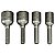 Kit Soquetes Magnéticos 48MM 4 Peças B-57554 Makita - Imagem 1
