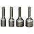 Kit Soquetes Magnéticos 48MM 4 Peças B-57554 Makita - Imagem 2