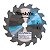 Disco 185x20MM 24 Dentes para Serra Circular D-03355 Makita - Imagem 1