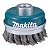 Escova de Aço 60MM Tipo Copo Trançado D-55217 Makita - Imagem 1