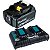 Kit 4 Baterias 18V 197280-8 com 1 Carregador 196928-9 Makita - Imagem 1