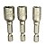 Soquetes Magnético 1/4" 5/16" e 3/8" B-38847 Makita - Imagem 1
