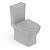 Kit de Bacia com Caixa Acoplada, Assento Termofixo e Itens de Instalação Boss Stone Incepa - Imagem 2