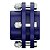 União PPR Dupla 90MM Azul com Parafuso 22316095 Tigre - Imagem 1