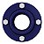 União PPR Dupla 90MM Azul com Parafuso 22316095 Tigre - Imagem 3