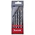 Kit de Broca 4/5/6/8/10 para Concreto 5 Peças D-03894C Makita - Imagem 1