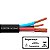 Cabo PP 4x1,00MM Preto Rolo com 100M Cobrecom - Imagem 2