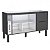 Gabinete para Cozinha Cisne 1,50M Madeira Preto Cozimax - Imagem 2