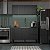 Gabinete para Cozinha Cisne 1,50M Madeira Preto Cozimax - Imagem 3
