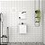 Toucador para Banheiro 40CM MDP com Espelheira Branco Cozimax - Imagem 3