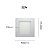 Painel Led de Embutir 32W 6500K Quadrado Bivolt Branco Demi - Imagem 2