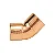 Curva Bronze Nº606 54MM Eluma - Imagem 1