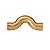 Curva Bronze Transposição Nº736 22MM Eluma - Imagem 1