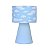 Abajur Ícaro com Cúpula Tecido Azul e Nuvem AB617/AZ_NAZ Kin - Imagem 1
