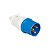 Plugue Móvel 2P+T 16A 6H 240V Azul 14684405 Weg - Imagem 1