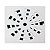 Grelha Quadrada 10cm Branco Rotat Grb3/As Astra - Imagem 1