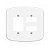 Placa 4X4 3 Interruptores + 2 Interruptores 956 F32D Blanc Fame - Imagem 1